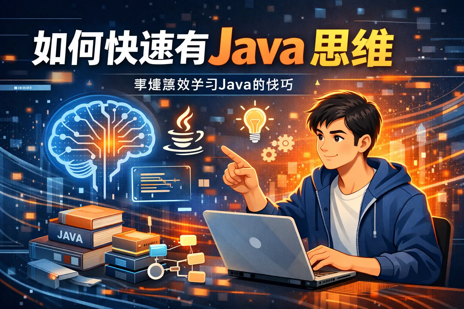 如何快速有java思维