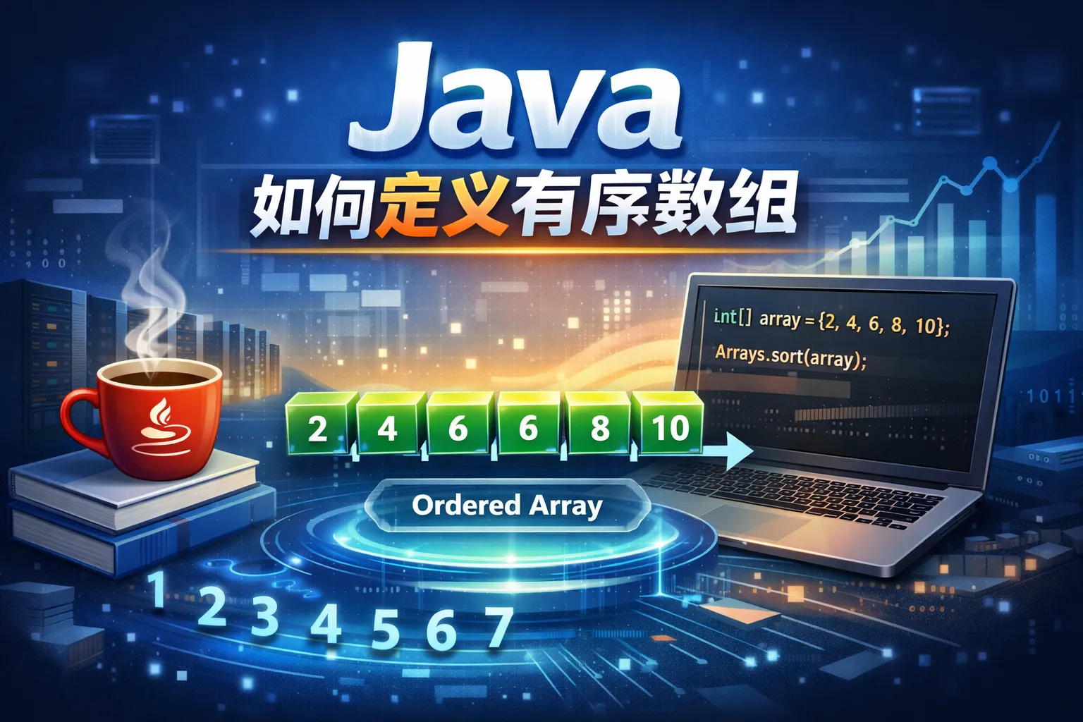 java 如何定义有序数组