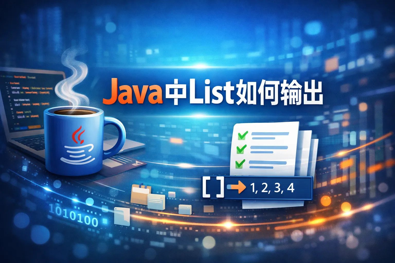 java中list如何输出