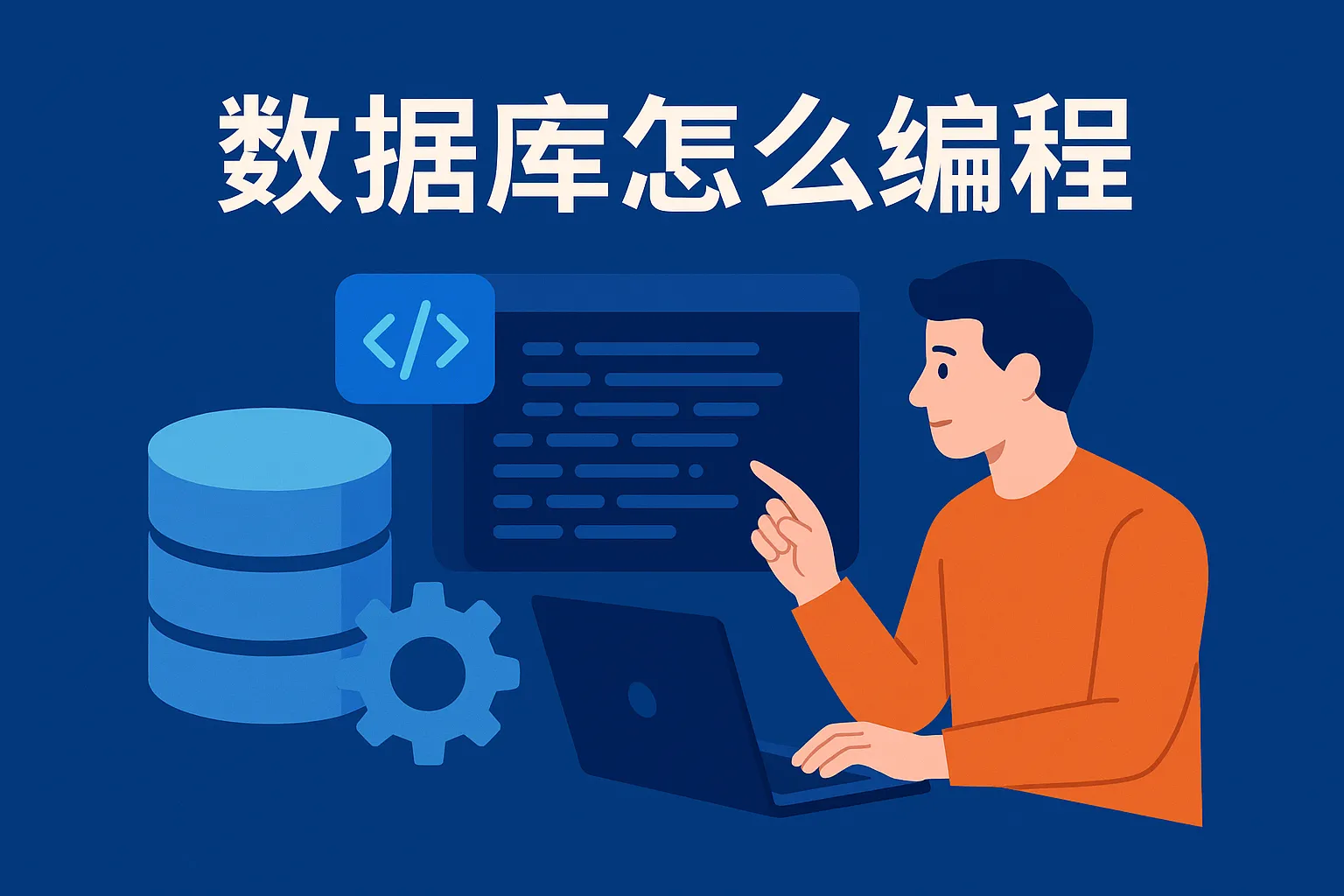 数据库怎么编程