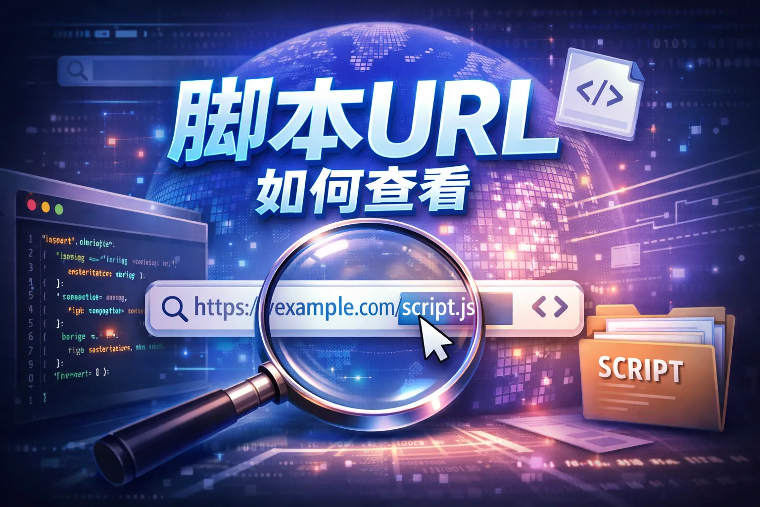 脚本url如何查看