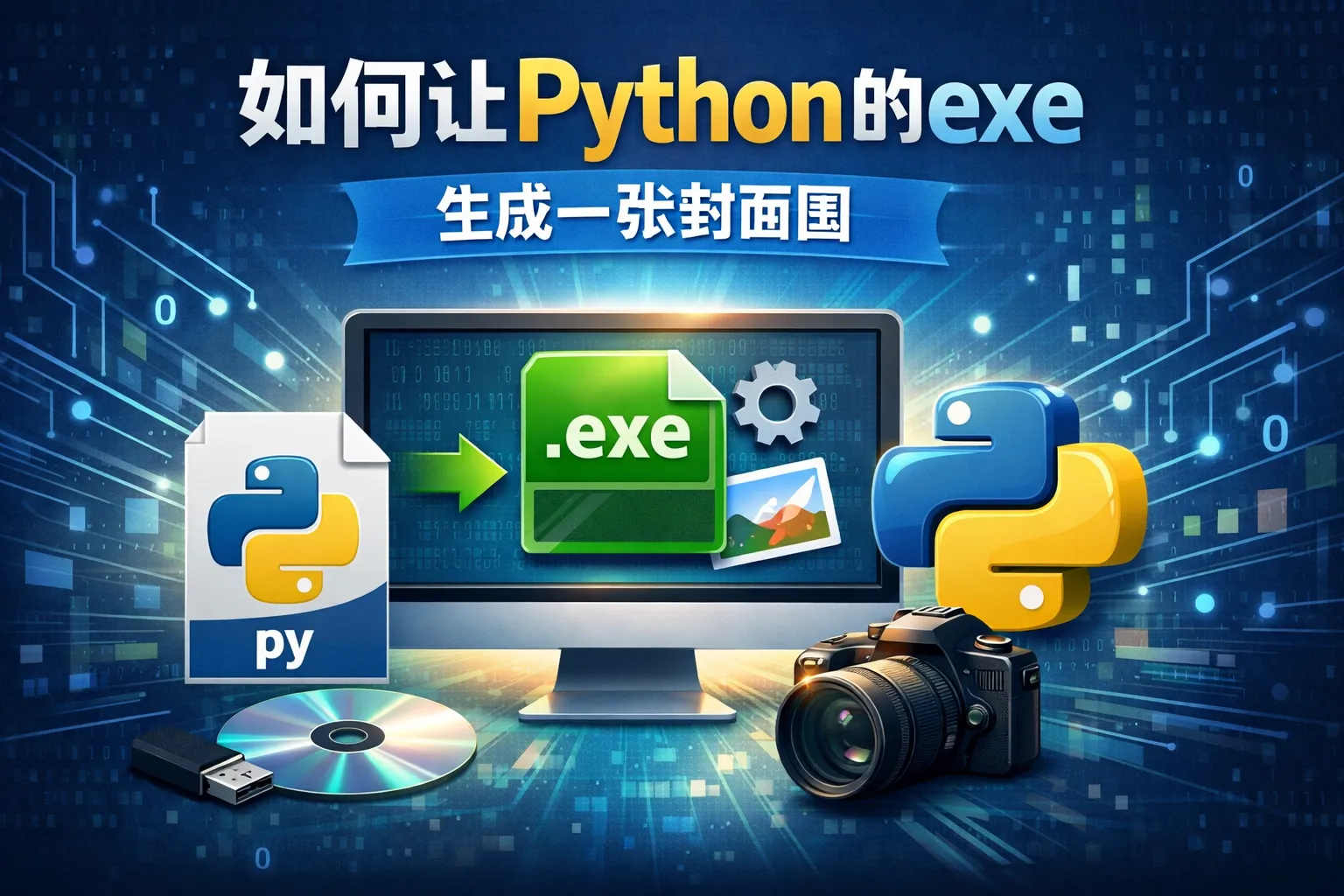 如何让python的exe