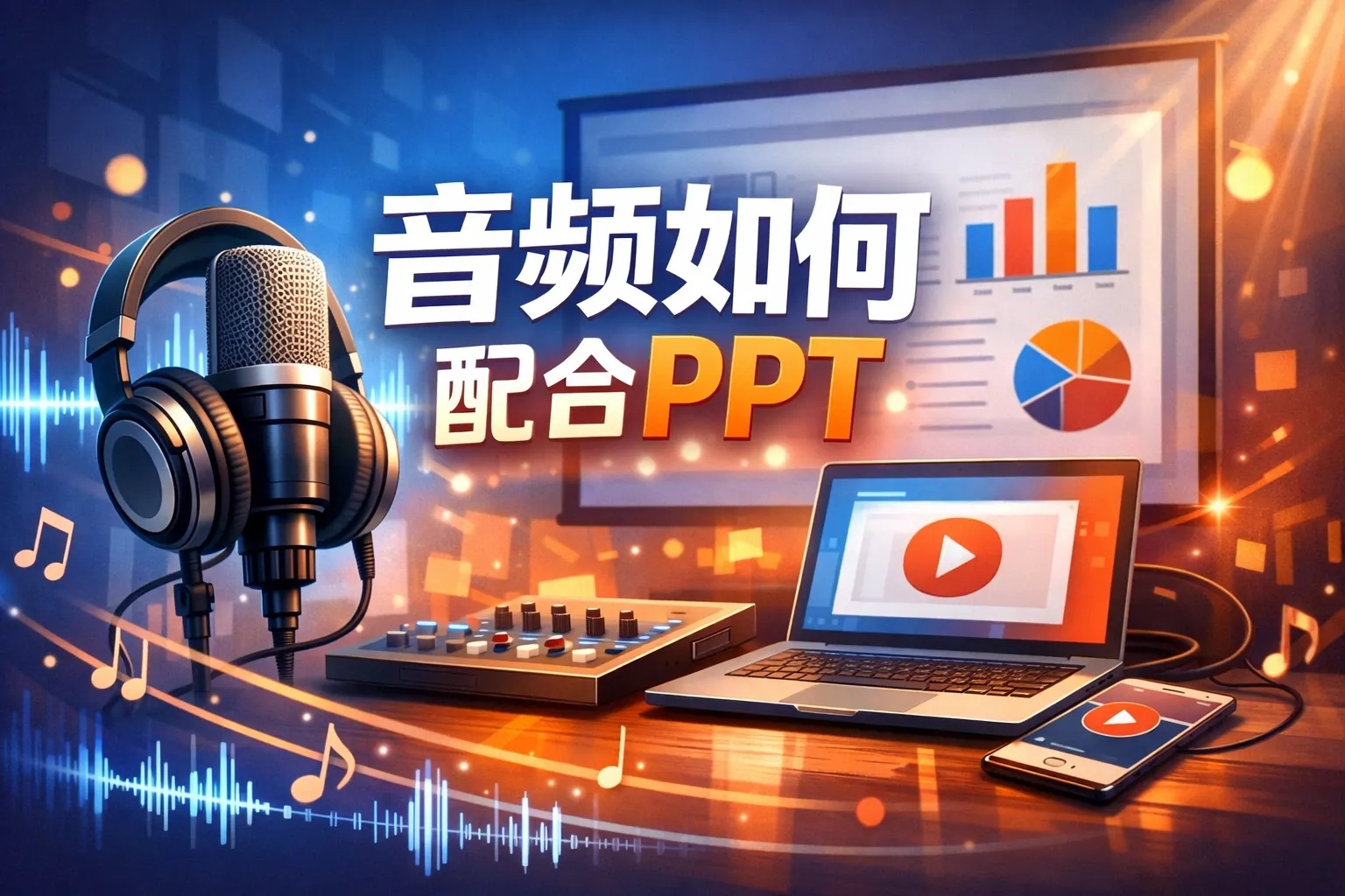 音频如何配合ppt