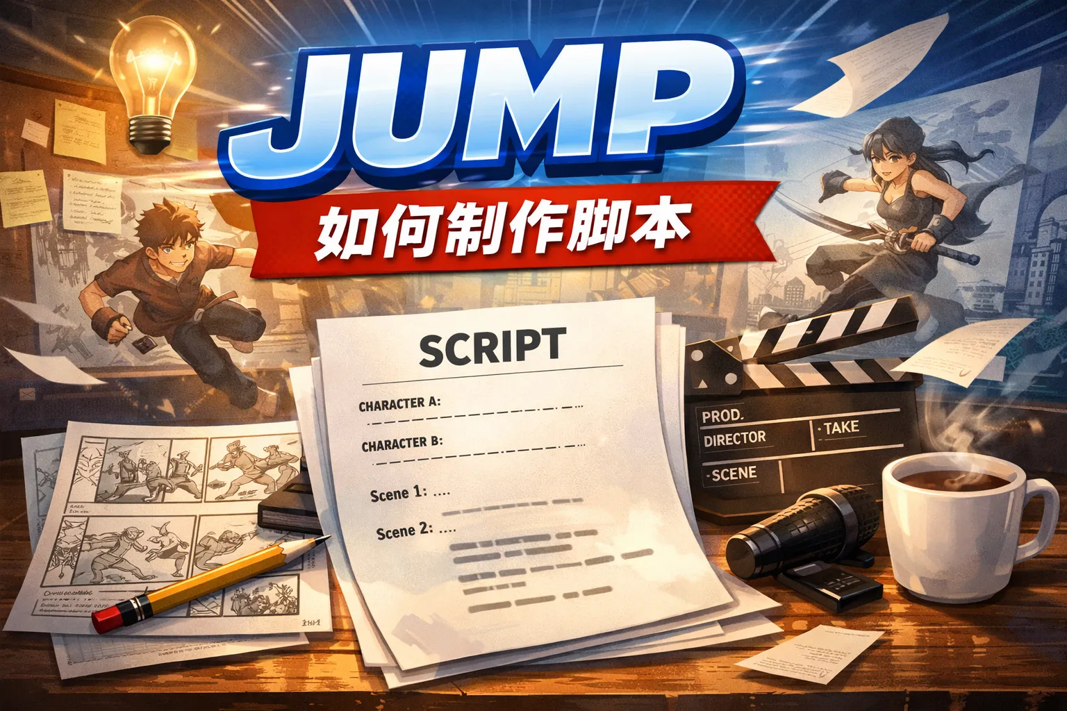 jump如何制作脚本
