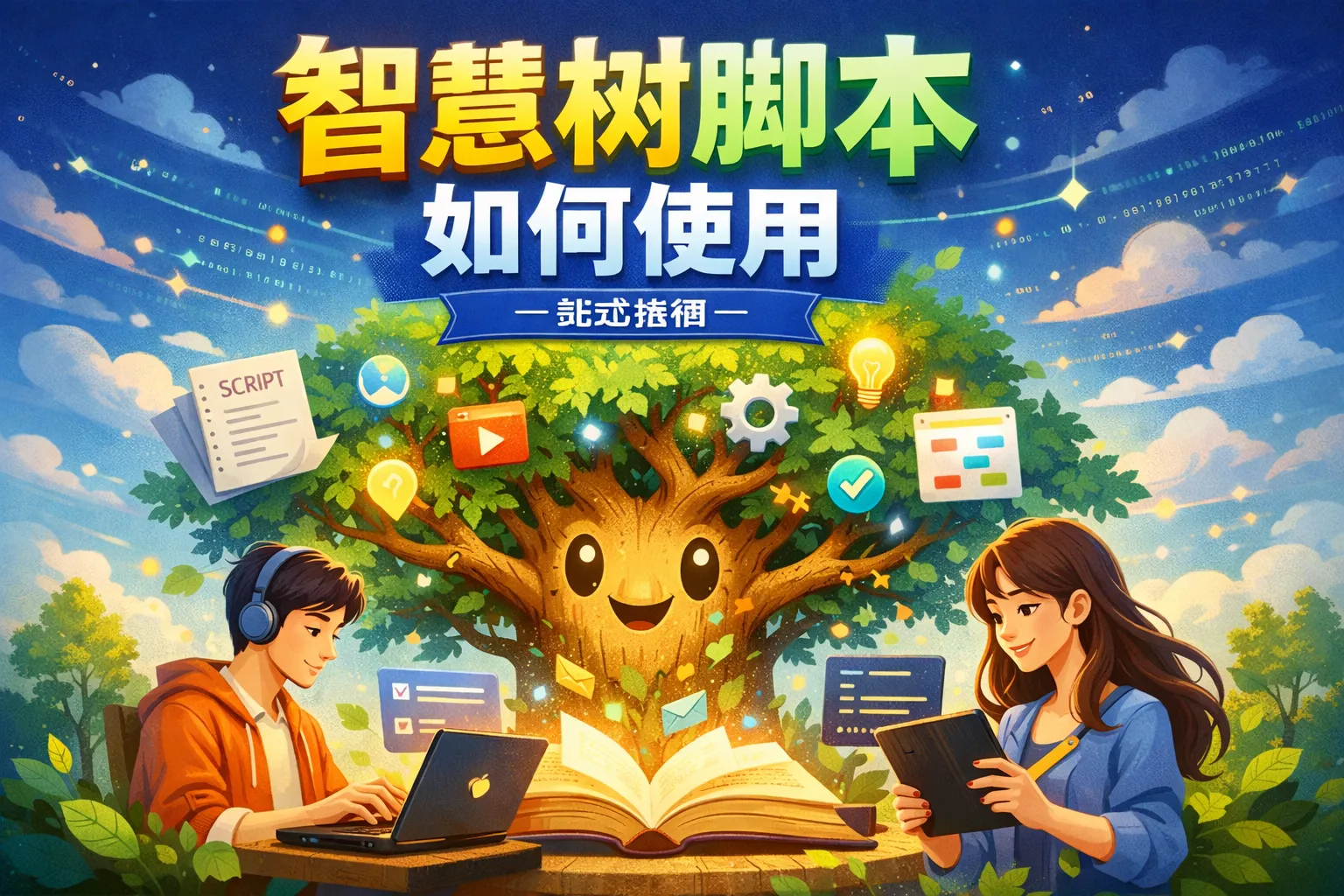 智慧树脚本如何使用