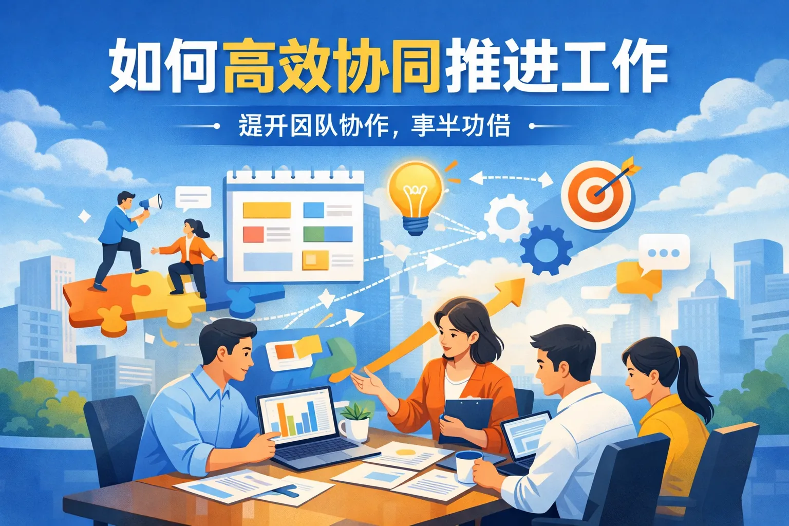 如何高效协同推进工作