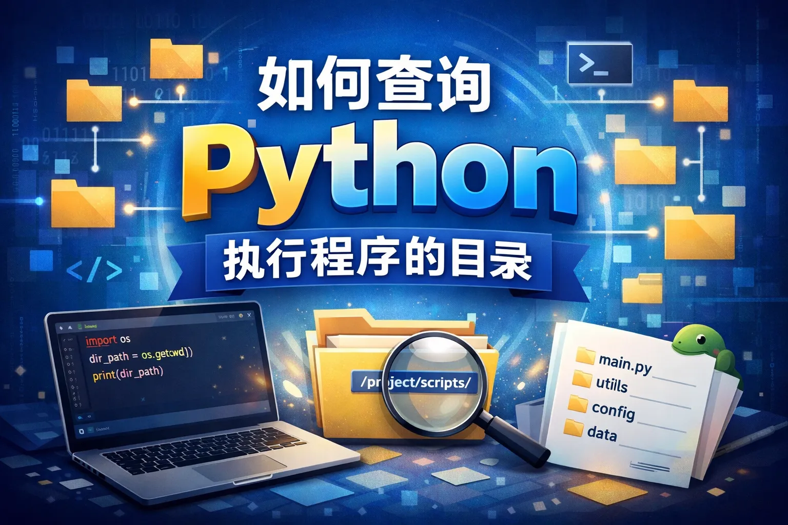 如何查询python执行程序的目录