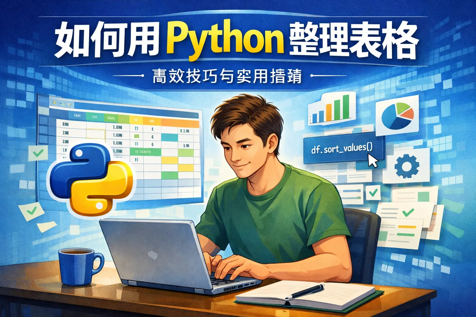 如何用python整理表格