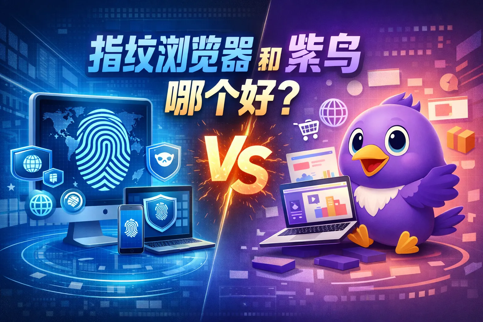 指纹浏览器和紫鸟哪个好