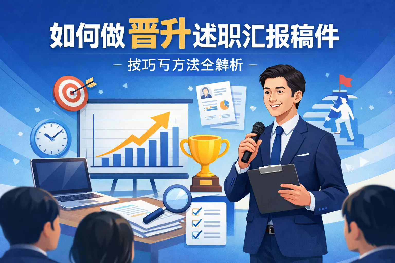 如何做晋升述职汇报稿件