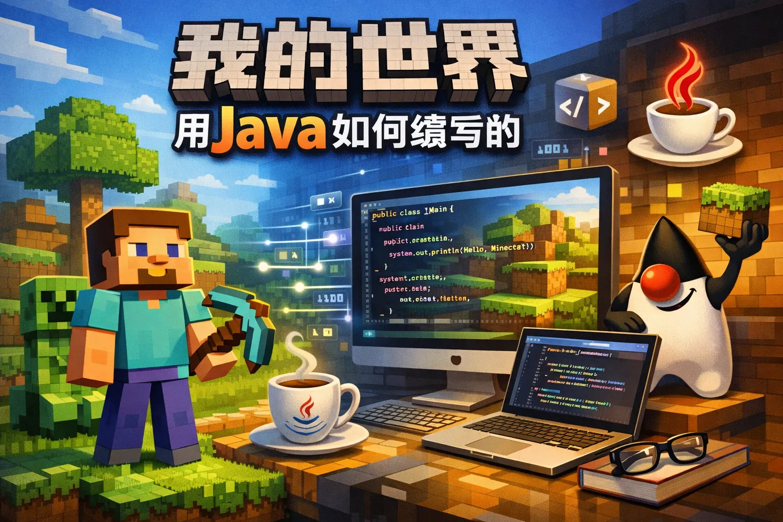 我的世界用java如何编写的