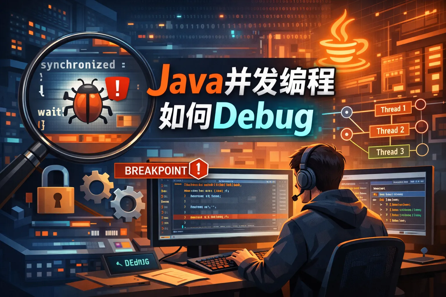 java并发编程如何debug