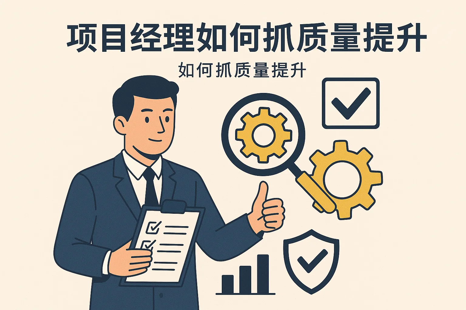 项目经理如何抓质量提升
