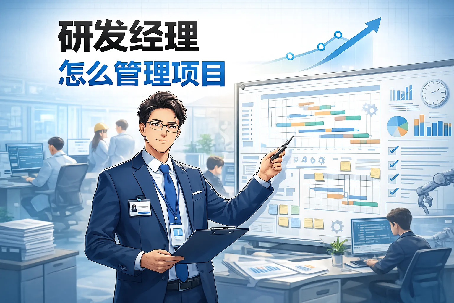 研发经理怎么管理项目