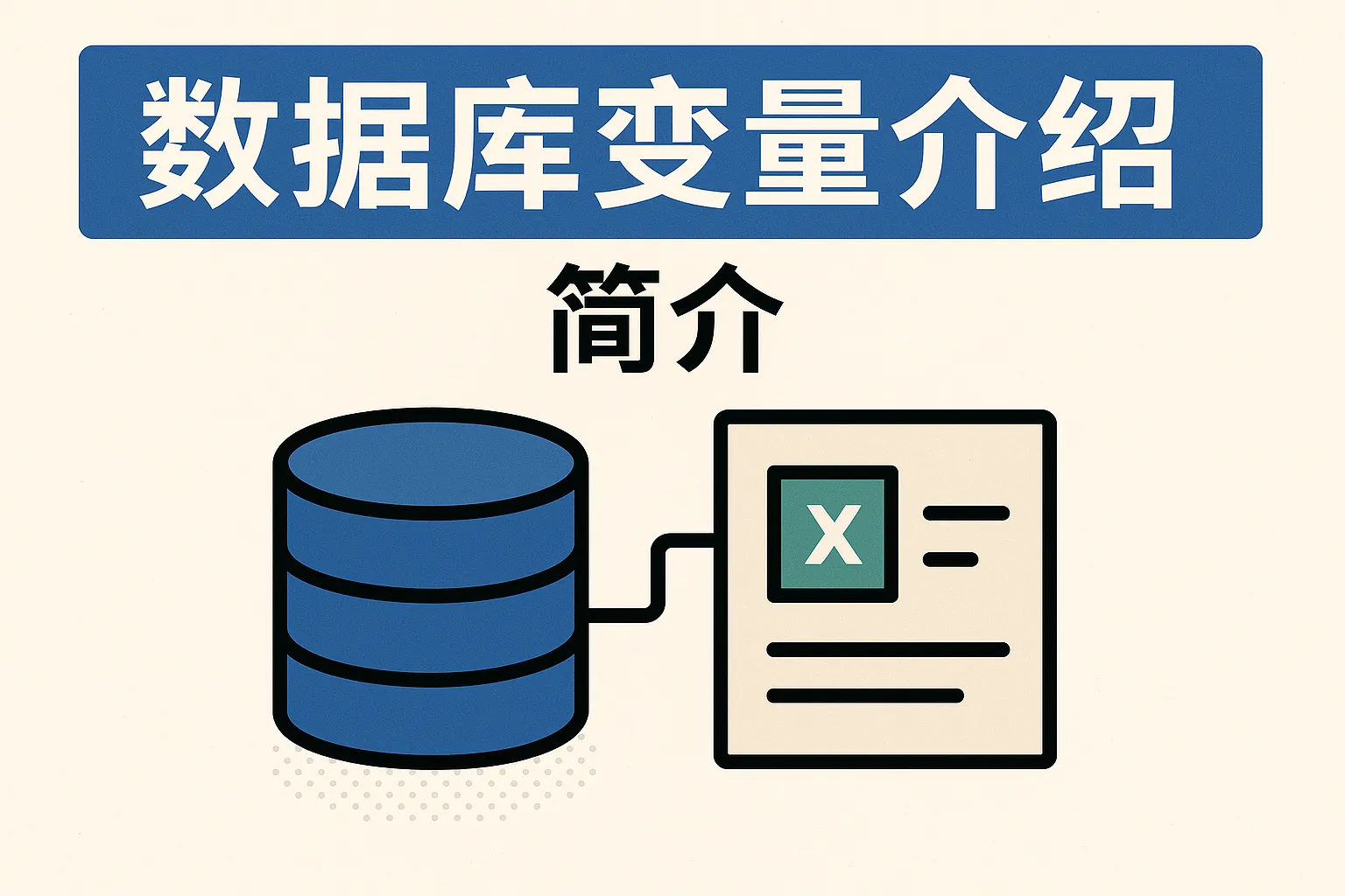 数据库变量介绍怎么写