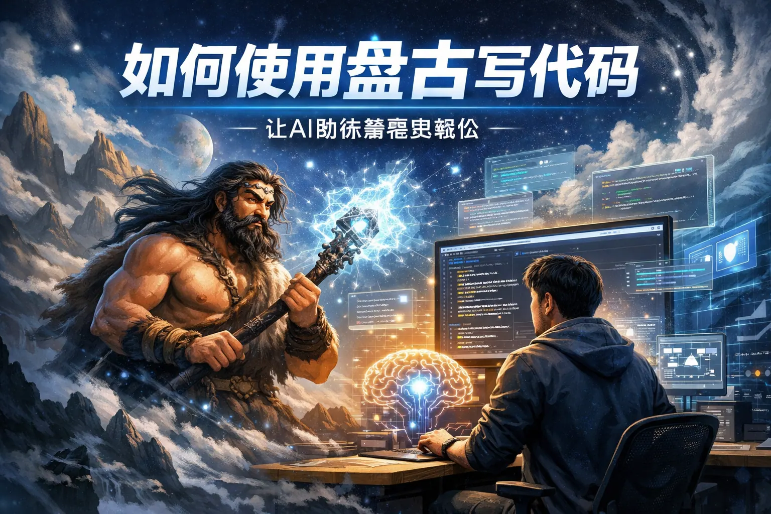 如何使用盘古写代码