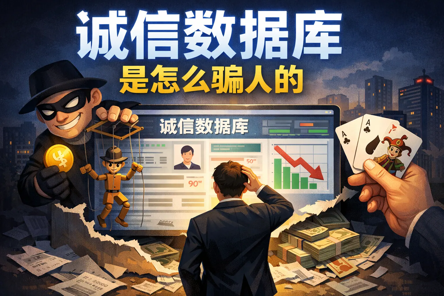 诚信数据库是怎么骗人的