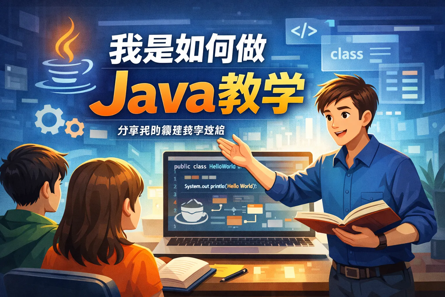 我是如何做java教学