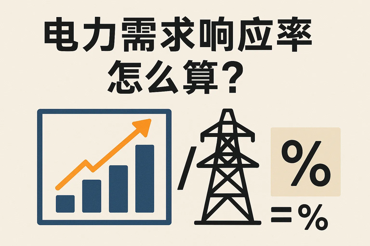 电力需求响应率怎么算