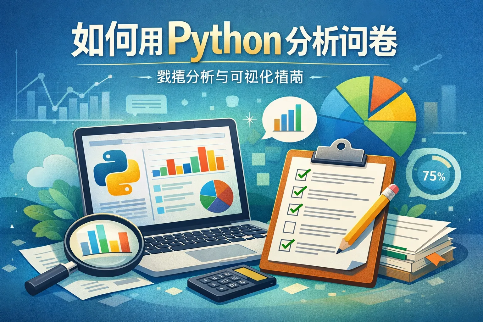 如何用python分析问卷