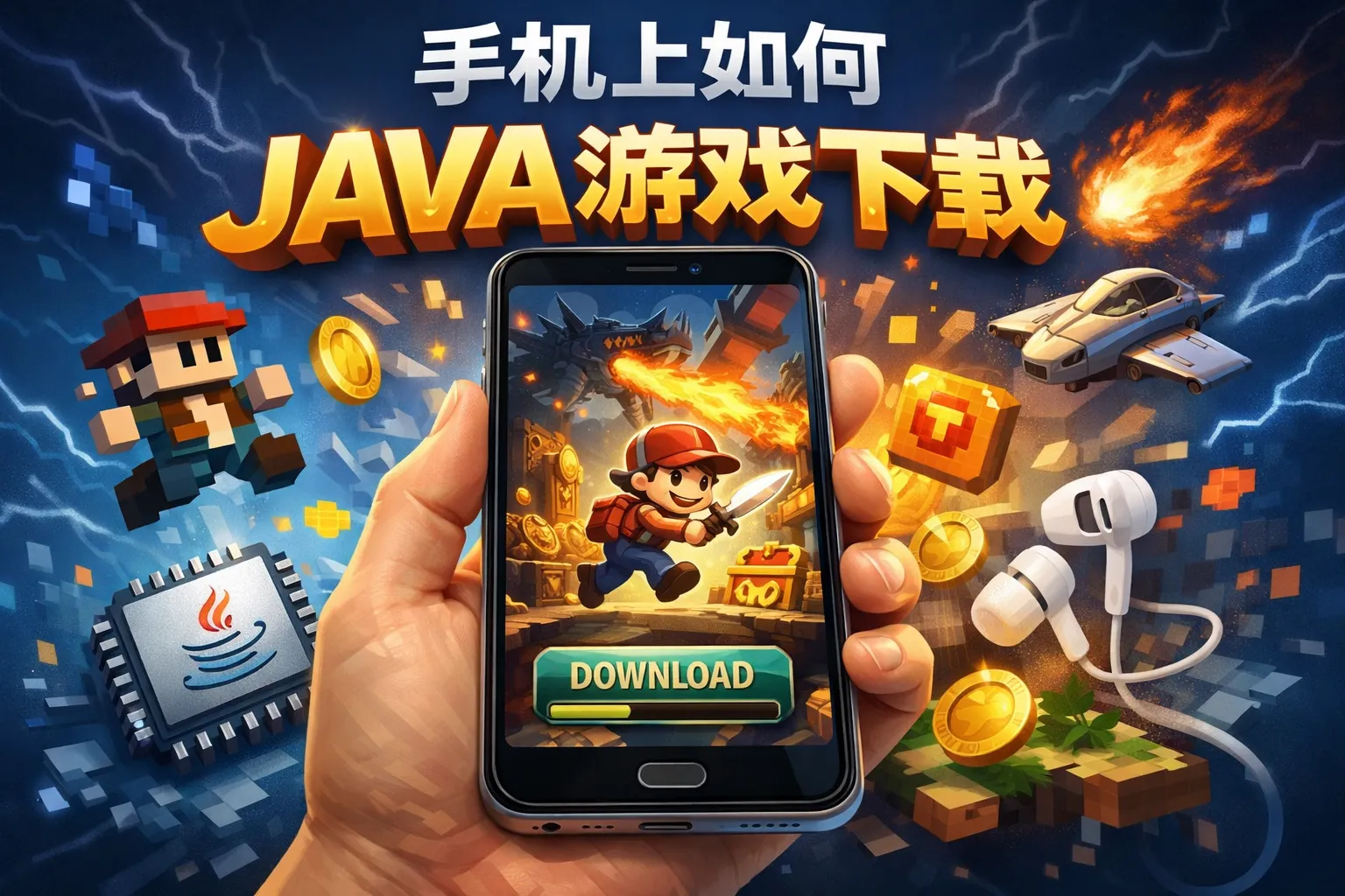 手机上如何java游戏下载