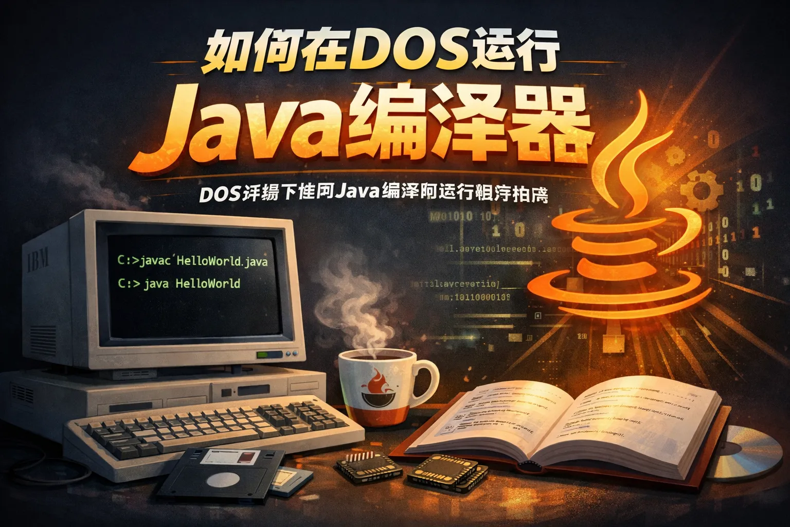 如何在dos运行java编译器