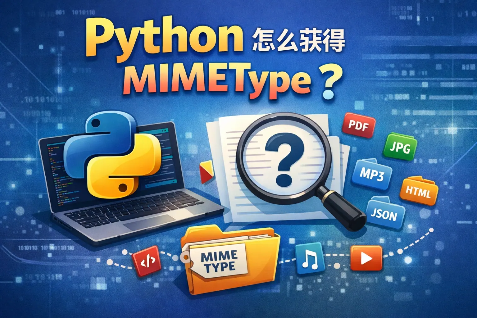 python怎么获得mimetype