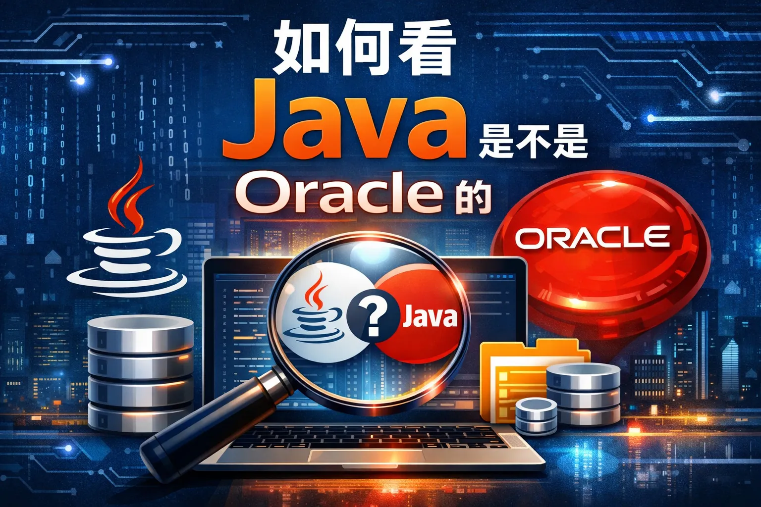 如何看java是不是oracle的
