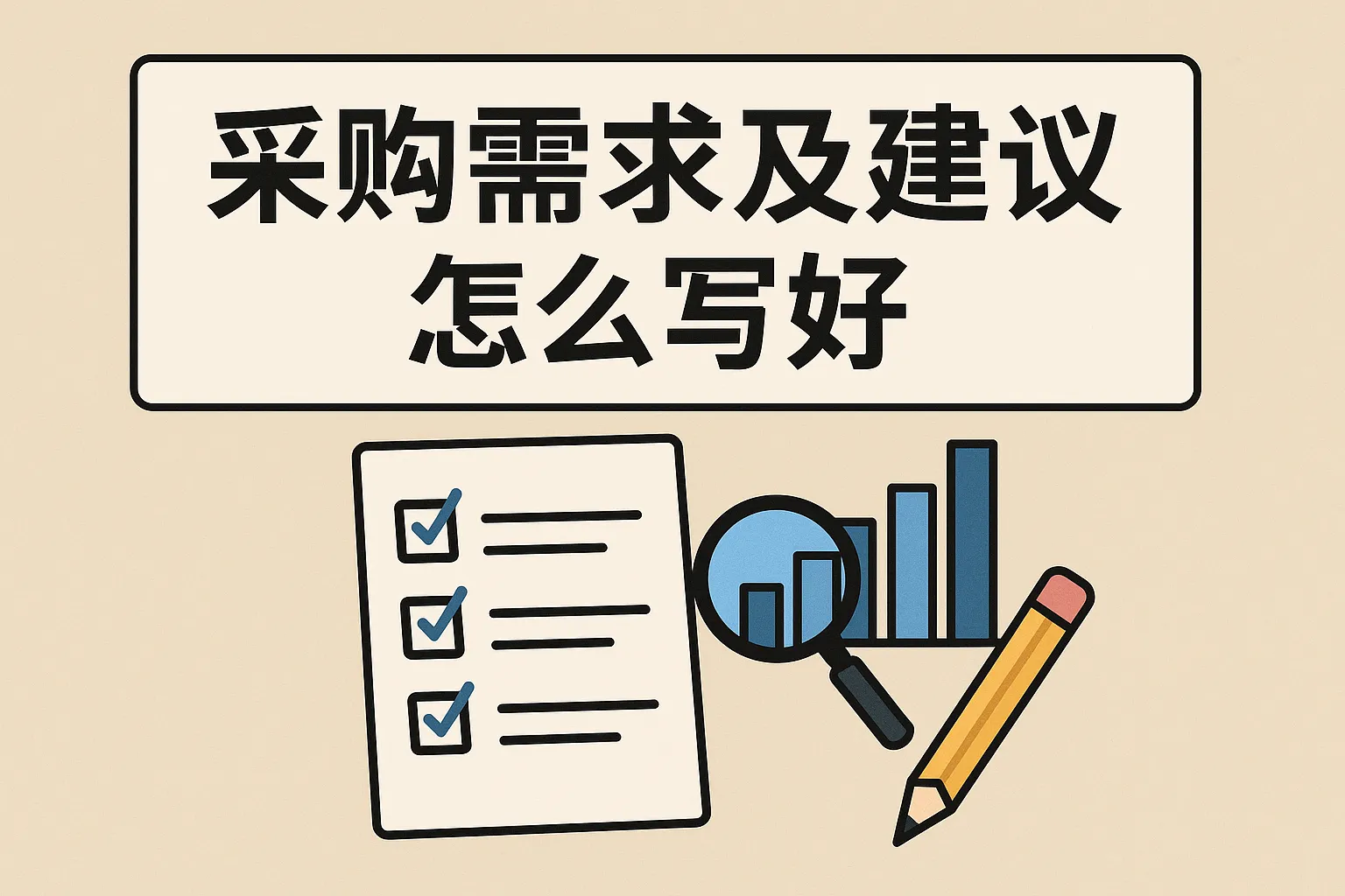 采购需求及建议怎么写好