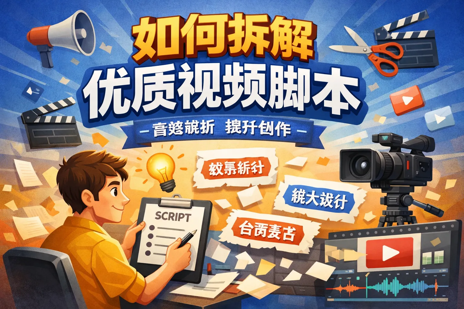 如何拆解优质视频脚本