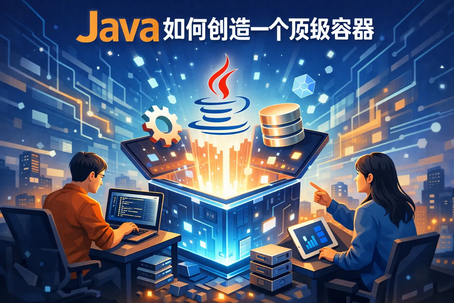 java如何创造一个顶级容器