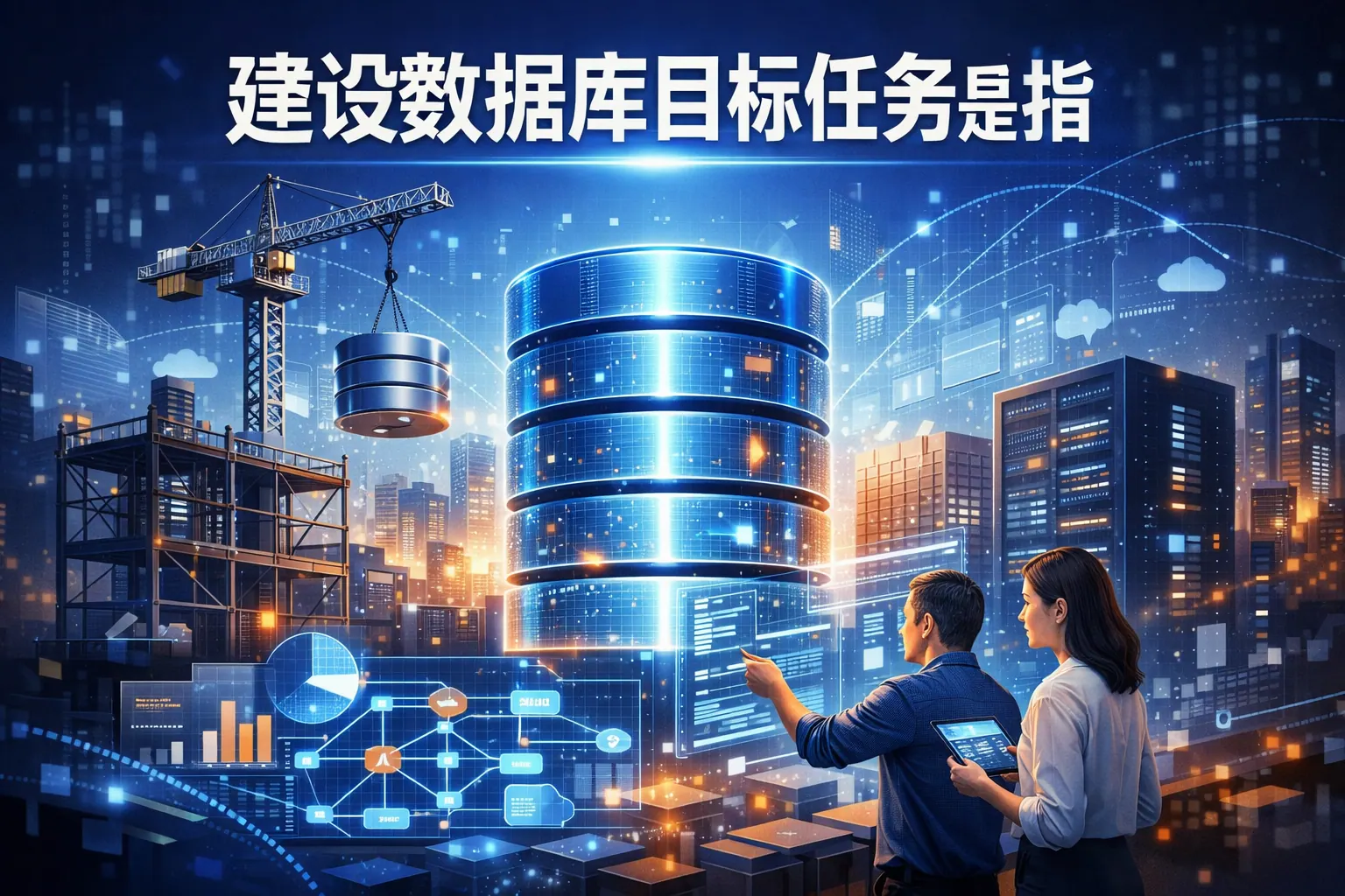 建设数据库目标任务是指