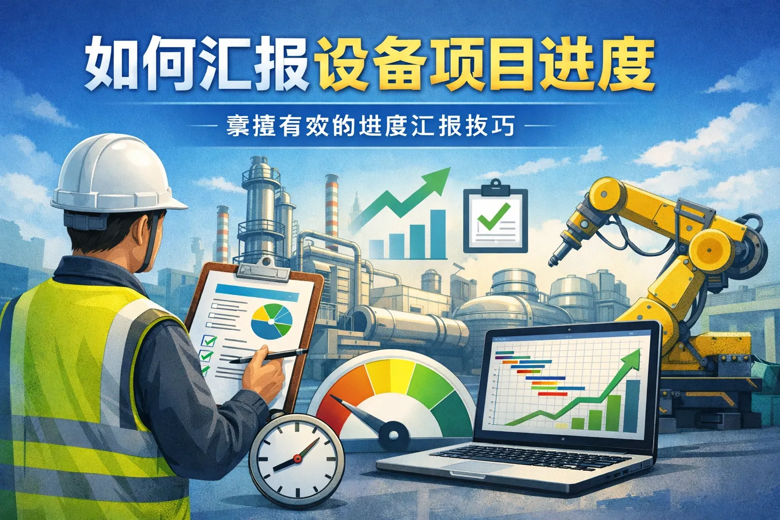 如何汇报设备项目进度