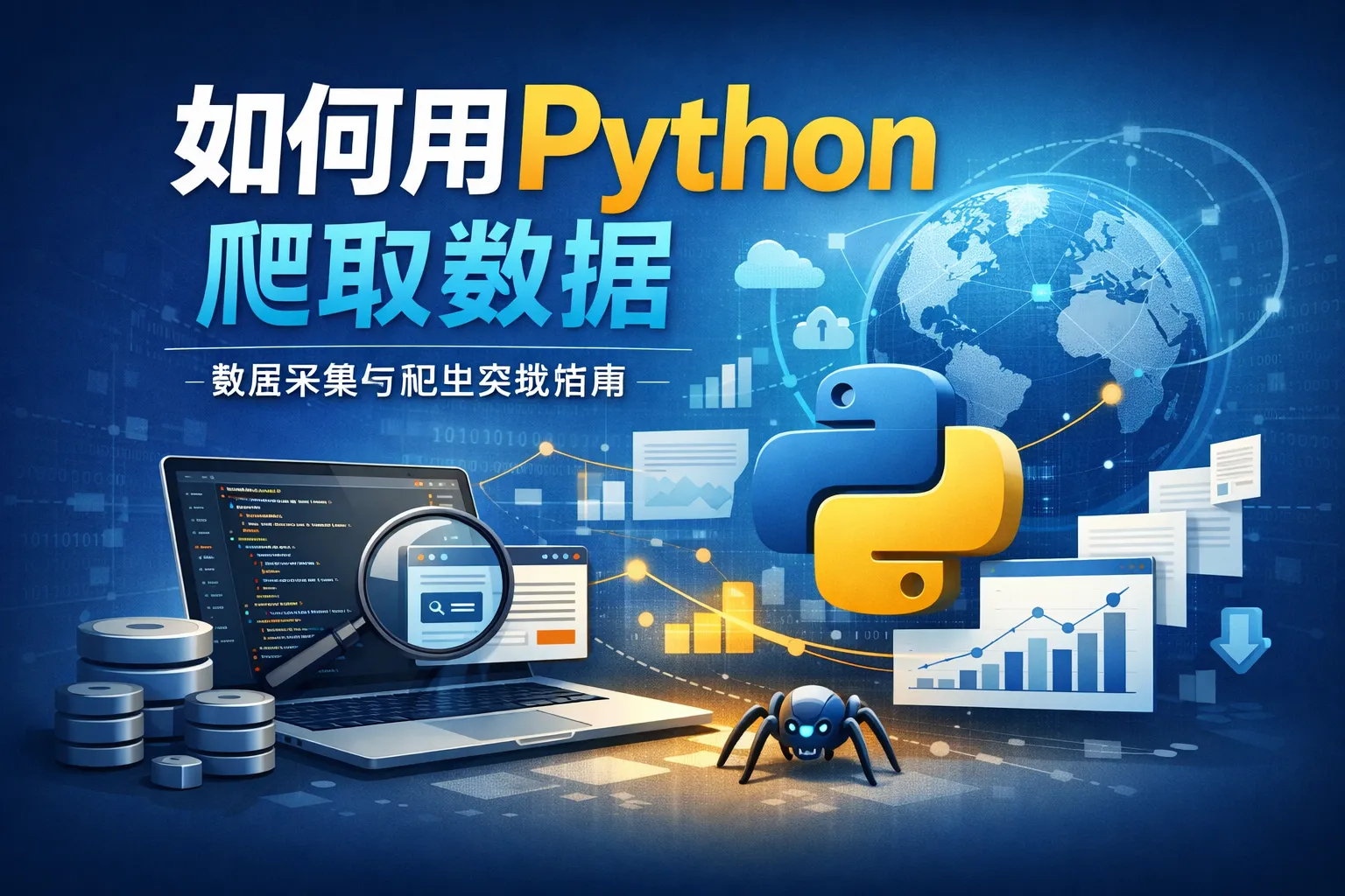 如何用python 爬取数据