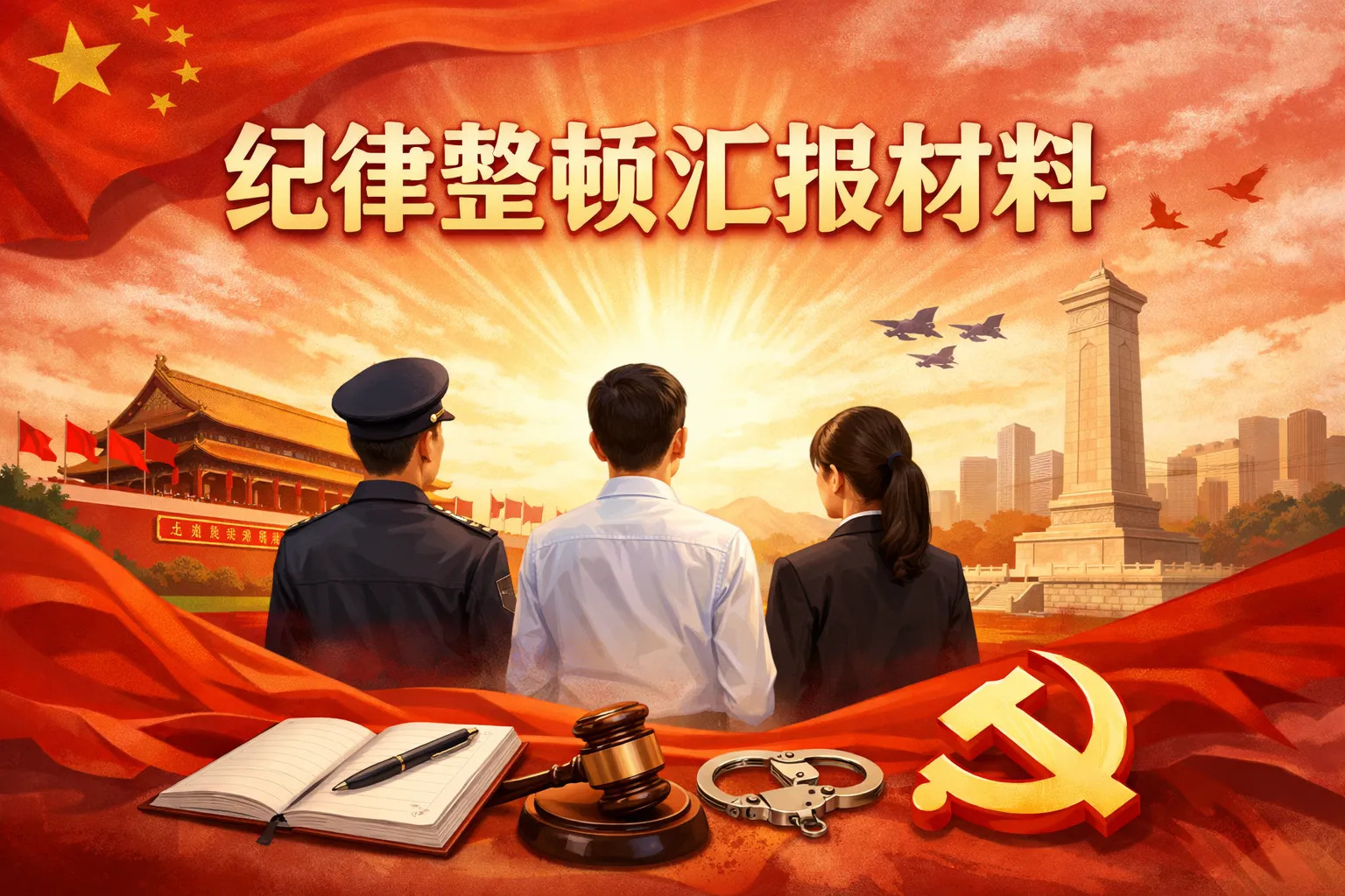 纪律整顿如何汇报材料内容