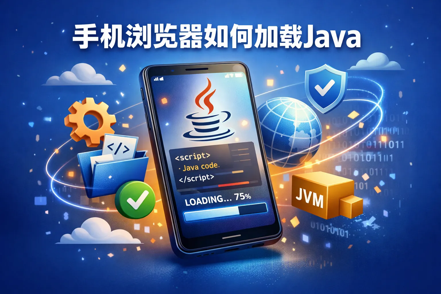 手机浏览器如何加载java