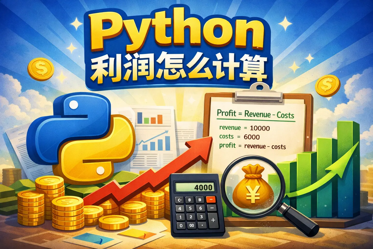 python利润怎么计算