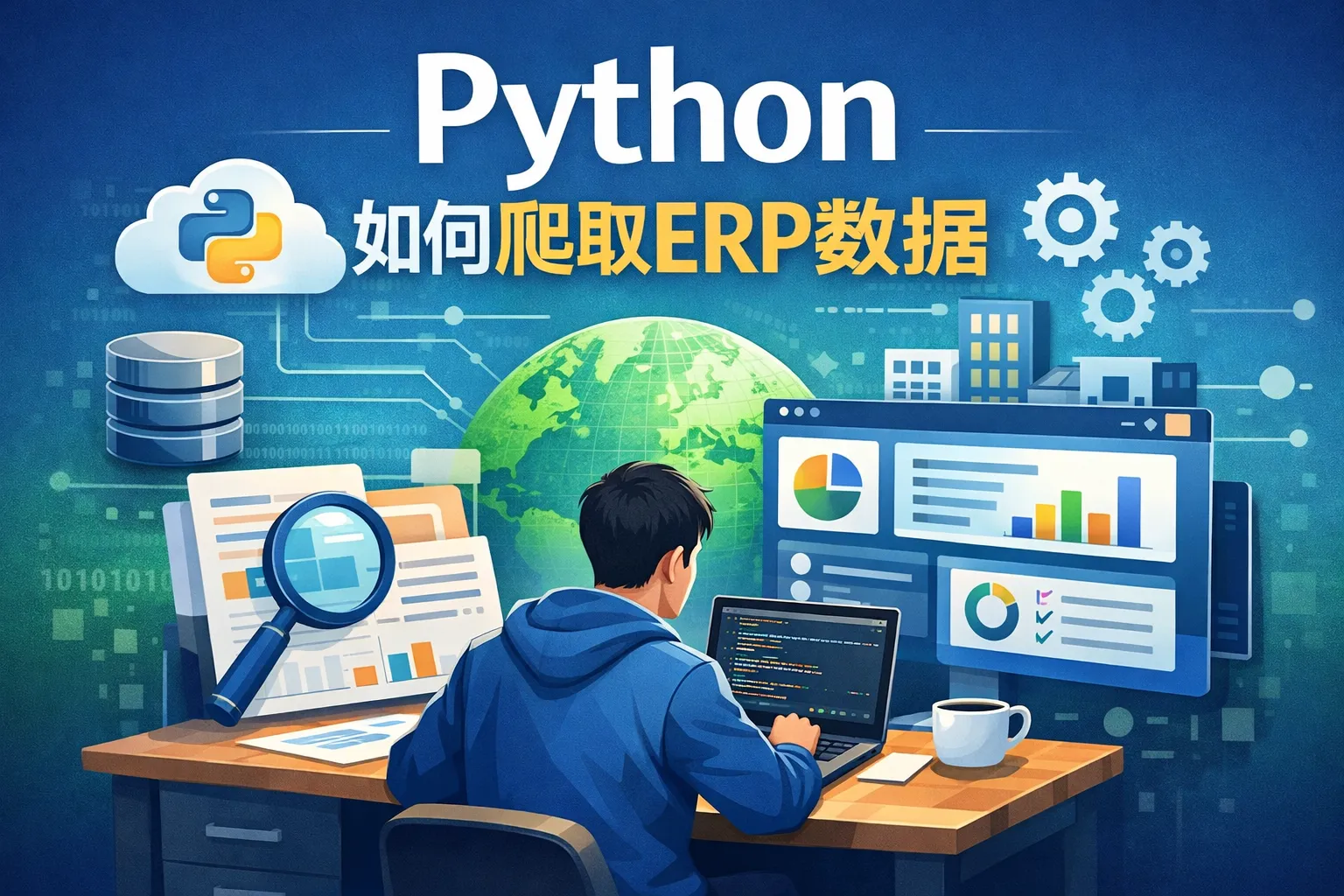 python如何爬取erp数据