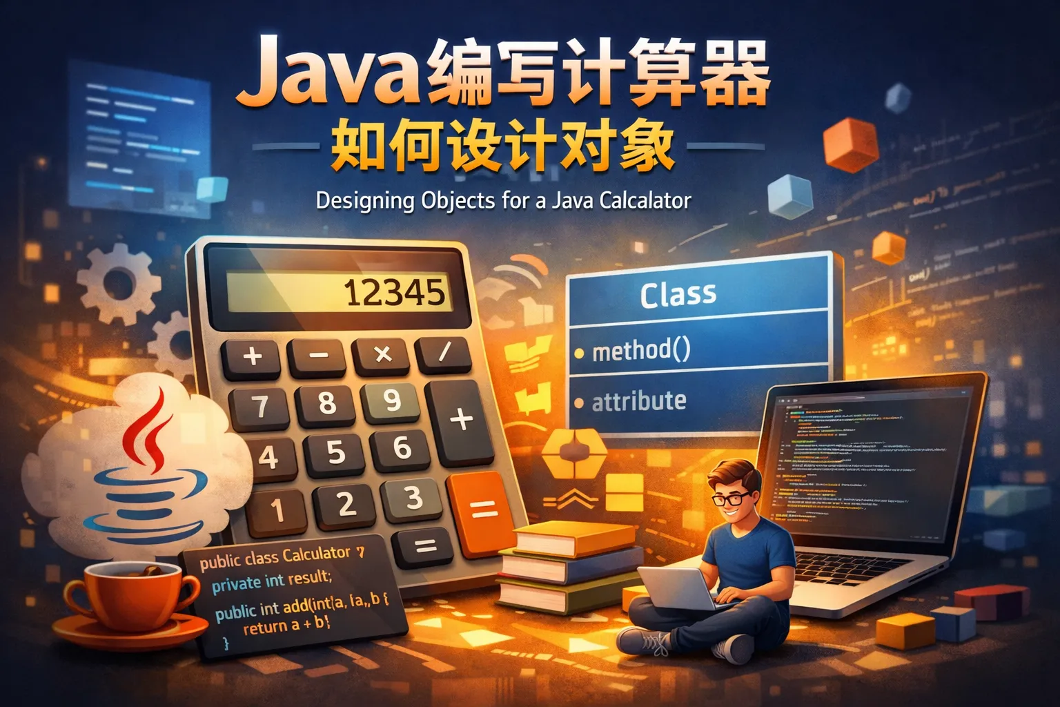 java编写计算器如何设计对象