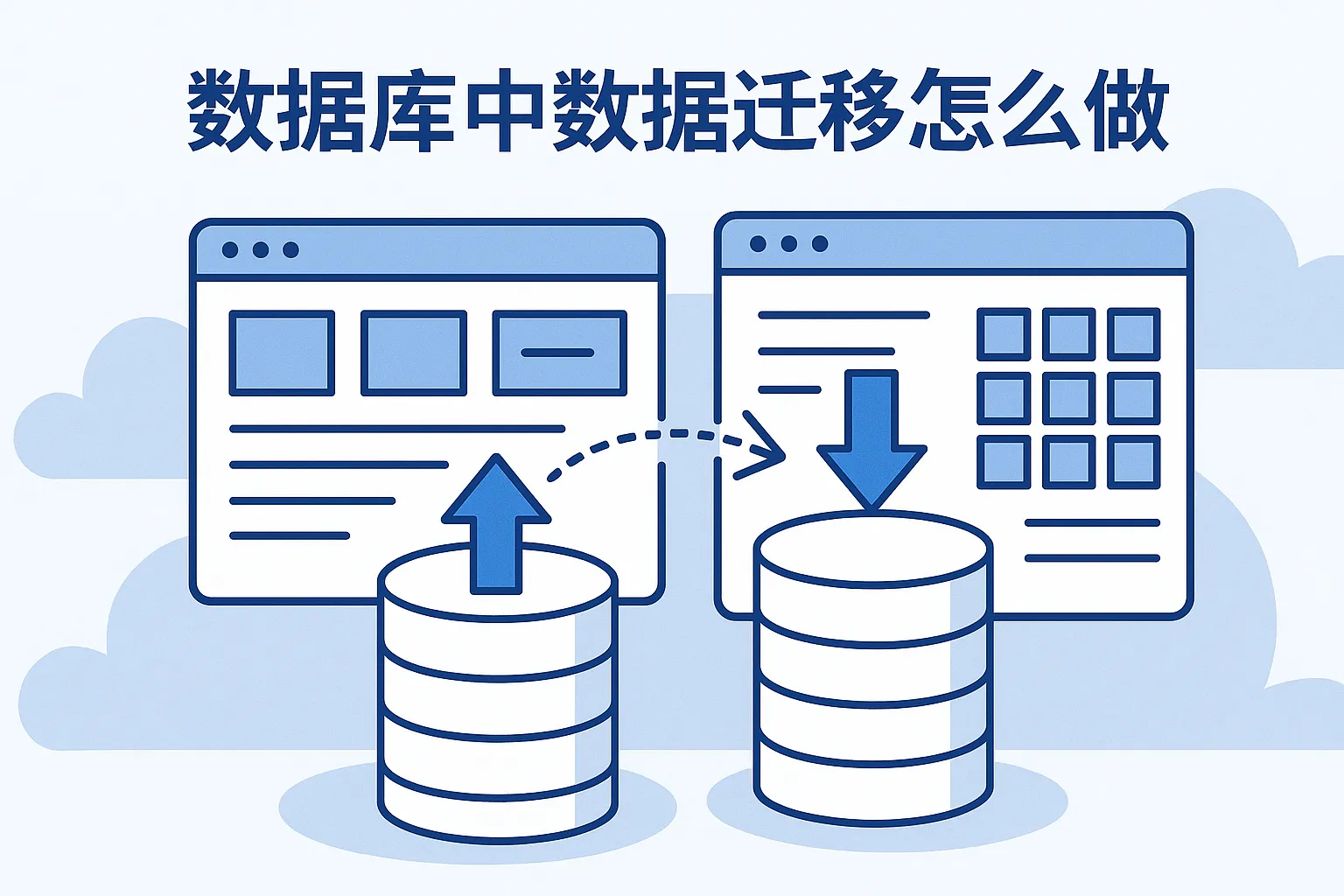 数据库中数据迁移怎么做