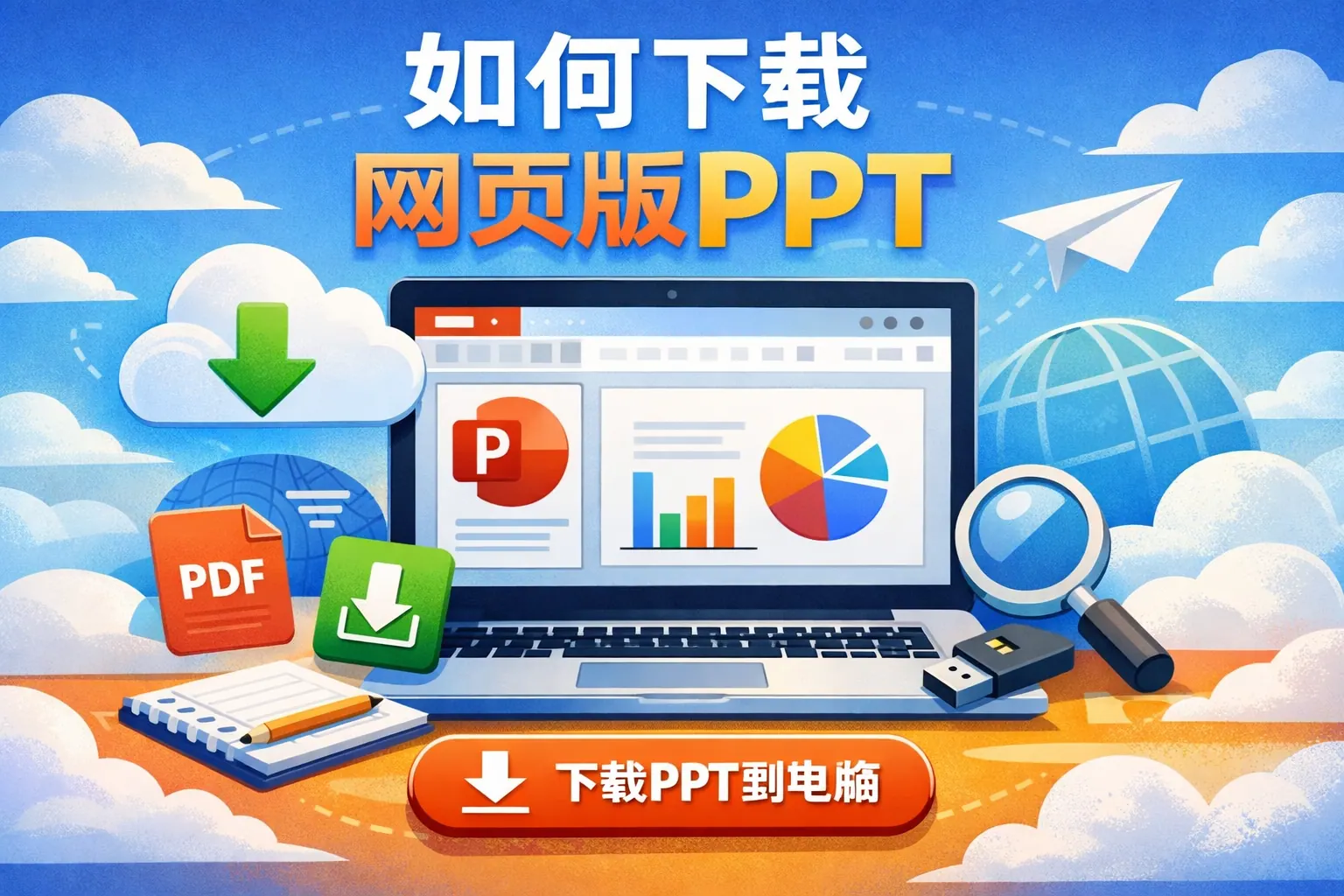 如何下载网页版ppt
