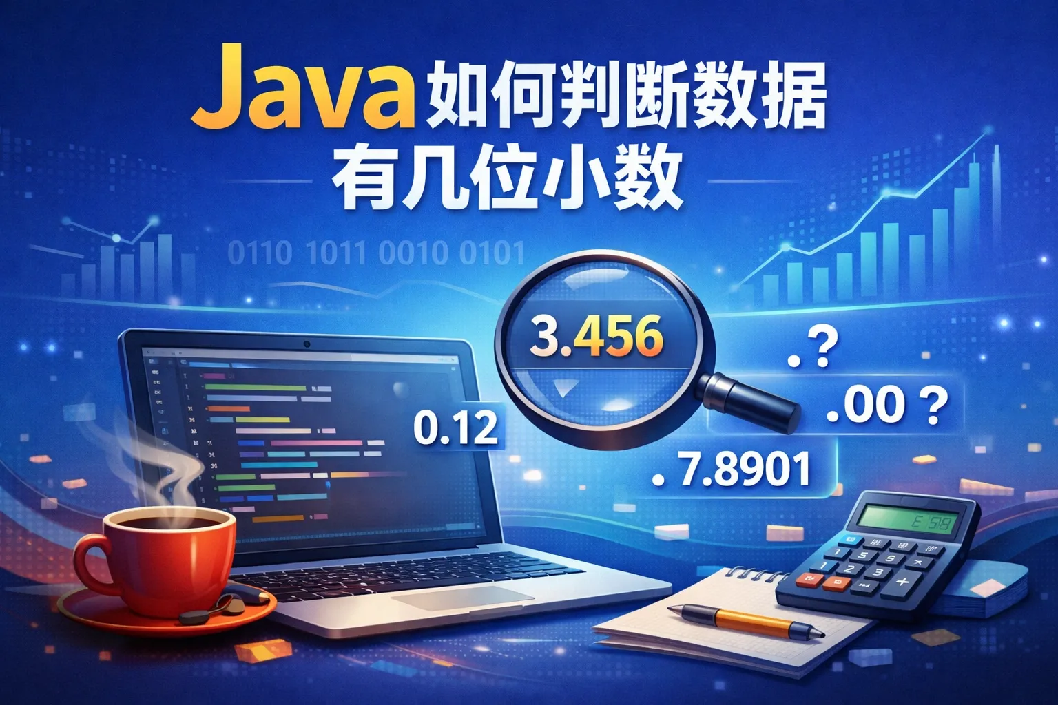 java如何判断数据有几位小数