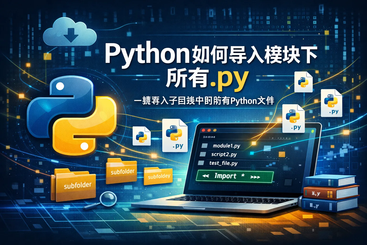 Python如何导入模块下所有py