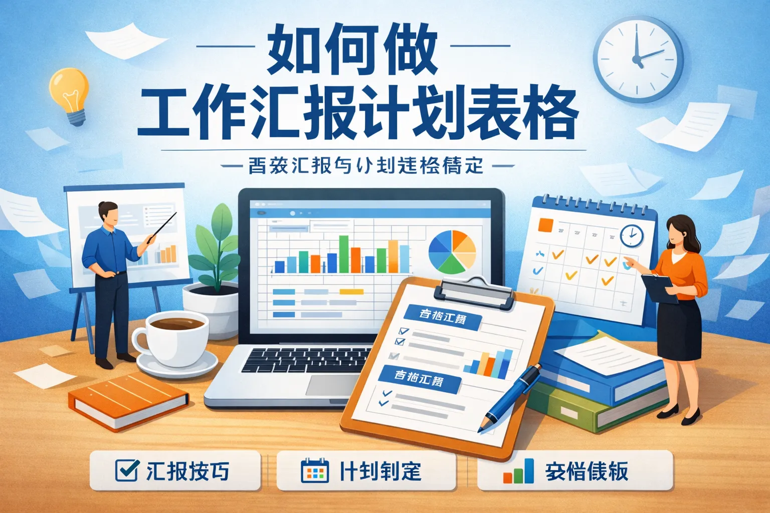 如何做工作汇报计划表格