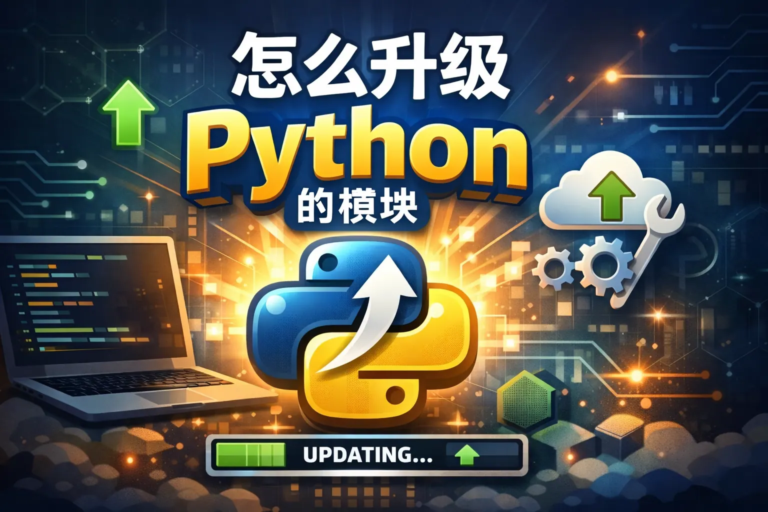 怎么升级python 的模块