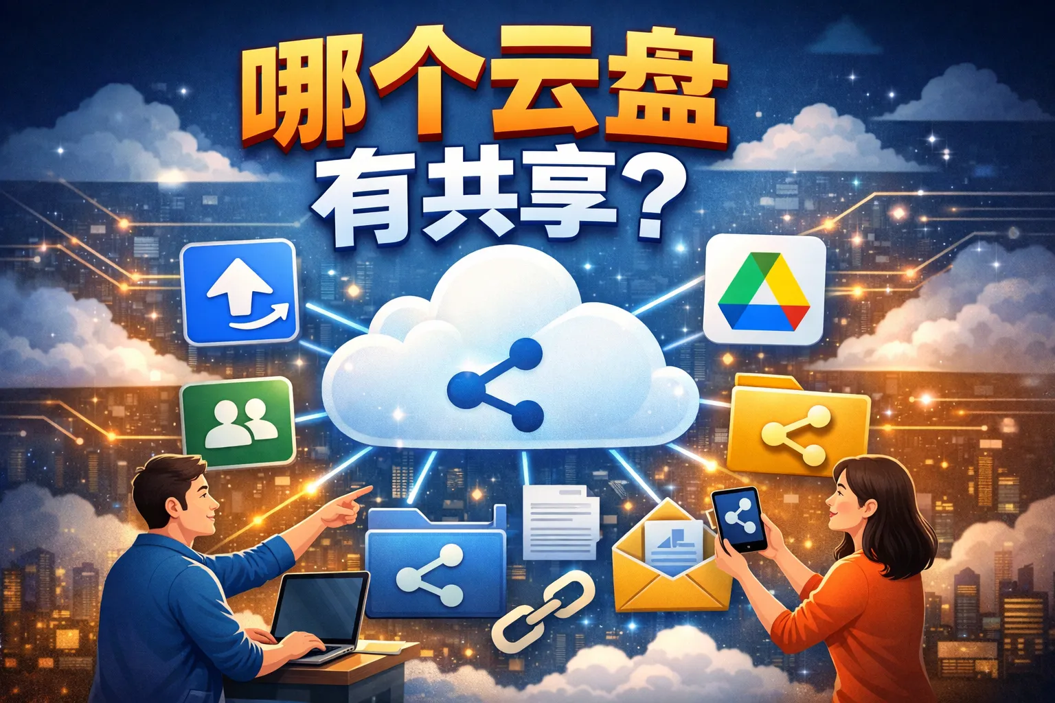 哪个云盘有共享