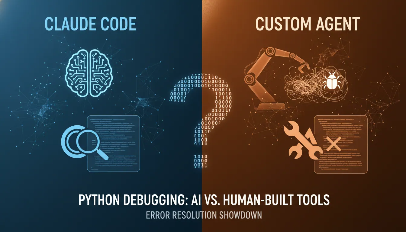 Claude Code Log Python Claude Code 与 自建 Agent 谁更适合 Python 调试?报错排查体验对比