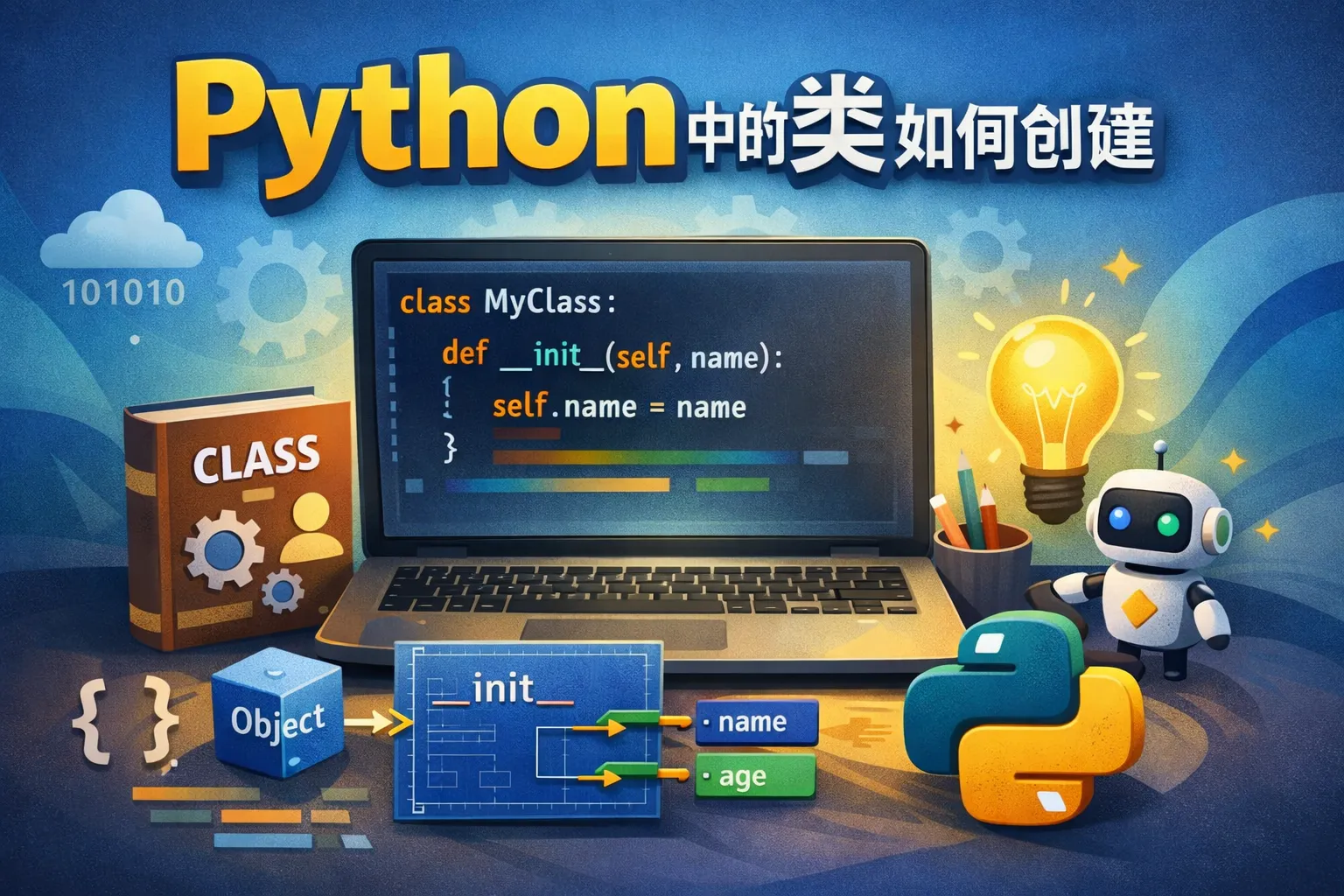 python中的类如何创建