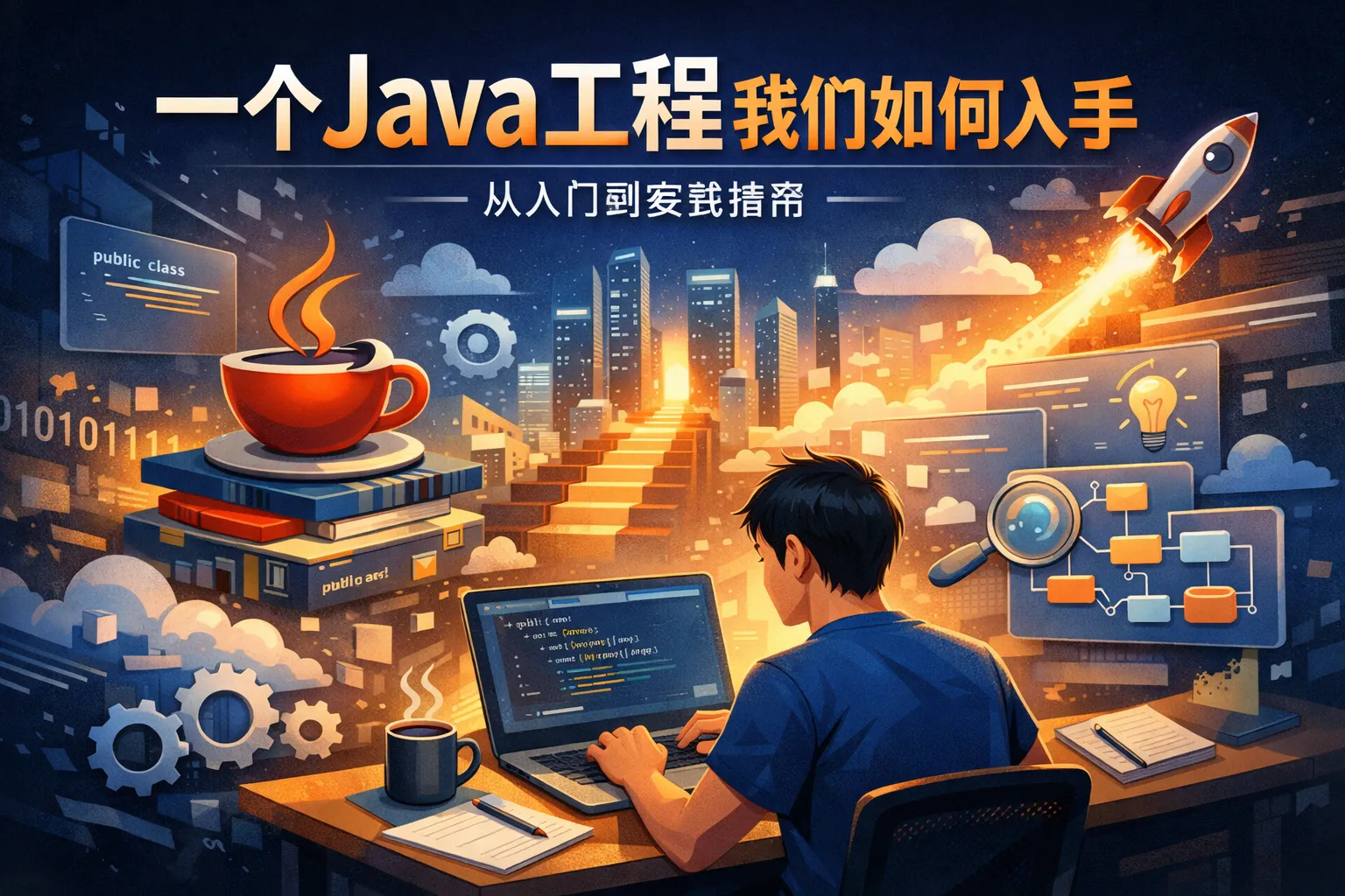 一个java工程我们如何入手
