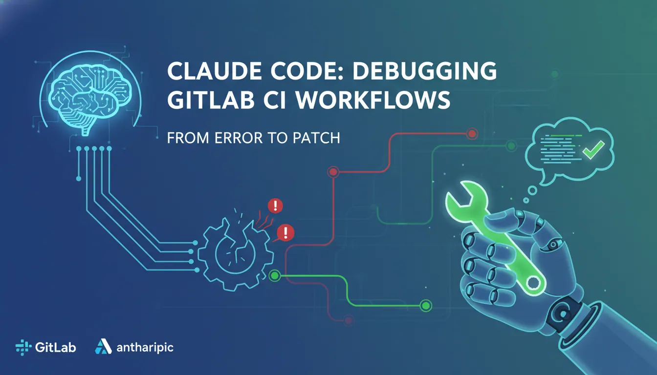 Claude Code 如何修复 GitLab CI 工作流中的常见 Bug？从报错到补丁的流程